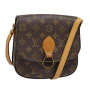 Louis Vuitton Vintage Pre-owned Canvas louis-vuitton-vskor Brown, Dam