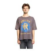 Rhude Vintage Grey Paradise Valley Tee Brown, Herr