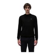 Napapijri Damavand Crewneck Sweater Black, Herr