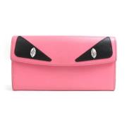 Fendi Vintage Pre-owned Laeder plnbcker Pink, Dam