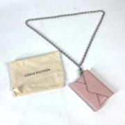 Louis Vuitton Vintage Pre-owned Laeder halsband Pink, Dam