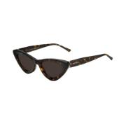 Jimmy Choo Brun Acetat Dam Solglasögon Brown, Dam