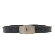 Louis Vuitton Vintage Pre-owned Canvas skrp Black, Herr