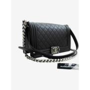 Chanel Vintage Pre-owned Laeder chanel-vskor Black, Dam