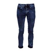 Dondup Herr Denim Jeans. Skinny Fit. Tillverkad i Italien. Blue, Herr