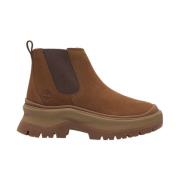 Timberland Mid Chelsea Stövlar Rust Nubuck Brown, Dam