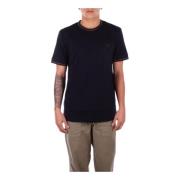 Fred Perry Logo Front T-shirts och Polos Black, Herr