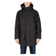 Replay Nylon Poly Jacka Höst/Vinter Kollektion Black, Herr