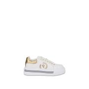 Pollini Vitello Sneakers - Stor Array Stil White, Dam