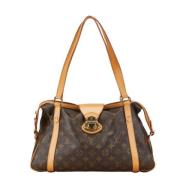 Louis Vuitton Vintage Pre-owned Canvas louis-vuitton-vskor Brown, Dam