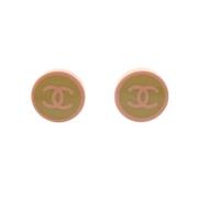 Chanel Vintage Pre-owned Plast rhngen Pink, Dam