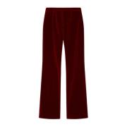 Max Mara Snygga Aceto Byxor för Kvinnor Red, Dam