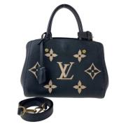 Louis Vuitton Vintage Pre-owned Laeder handvskor Black, Dam