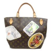 Louis Vuitton Vintage Pre-owned Canvas crossbodyvskor Brown, Dam