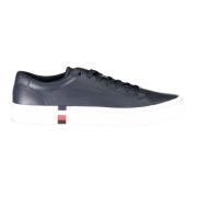 Tommy Hilfiger Blue Polyester Sneaker Blue, Herr