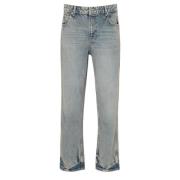 Represent Straight Leg Denim Jeans Blue, Herr