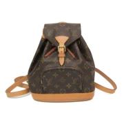 Louis Vuitton Vintage Pre-owned Canvas louis-vuitton-vskor Brown, Dam