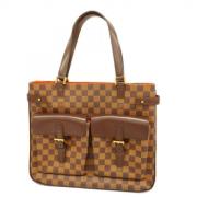 Louis Vuitton Vintage Pre-owned Tyg louis-vuitton-vskor Brown, Dam