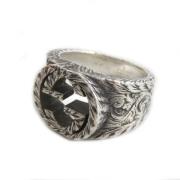 Gucci Vintage Pre-owned Metall ringar Gray, Dam