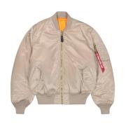 Alpha Industries Vintage Sand Ma-1 Bomberjacka Beige, Herr