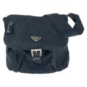 Prada Vintage Pre-owned Canvas prada-vskor Black, Dam