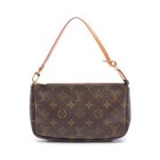 Louis Vuitton Vintage Pre-owned Canvas louis-vuitton-vskor Brown, Dam