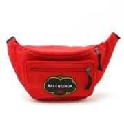 Balenciaga Vintage Pre-owned Canvas balenciaga-vskor Red, Dam