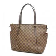 Louis Vuitton Vintage Pre-owned Tyg louis-vuitton-vskor Brown, Dam