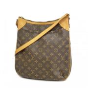 Louis Vuitton Vintage Pre-owned Tyg louis-vuitton-vskor Brown, Dam