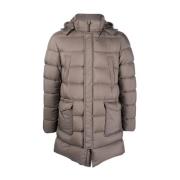 Herno Beige Puffer & Down Jacka Beige, Herr