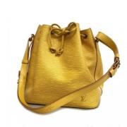 Louis Vuitton Vintage Pre-owned Tyg louis-vuitton-vskor Yellow, Dam