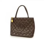 Chanel Vintage Pre-owned Laeder chanel-vskor Brown, Dam