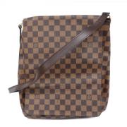 Louis Vuitton Vintage Pre-owned Tyg louis-vuitton-vskor Brown, Dam