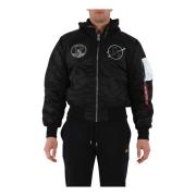 Alpha Industries Nasa Ma-1 Bomberjacka Black, Herr