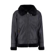 Alpha Industries Svart B3 FL Jacka Black, Herr