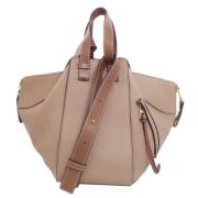 Loewe Pre-owned Pre-owned Tyg totevskor Beige, Dam