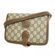 Gucci Vintage Pre-owned Plast gucci-vskor Brown, Dam