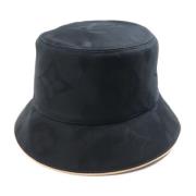 Louis Vuitton Vintage Pre-owned Bomull hattar-och-kepsar Black, Dam