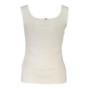 Tommy Hilfiger Vit Tanktop med Breda Axelband White, Dam