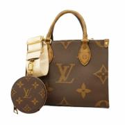 Louis Vuitton Vintage Pre-owned Tyg louis-vuitton-vskor Brown, Dam