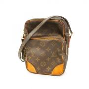 Louis Vuitton Vintage Pre-owned Tyg louis-vuitton-vskor Brown, Dam