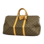 Louis Vuitton Vintage Pre-owned Canvas louis-vuitton-vskor Brown, Dam