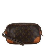 Louis Vuitton Vintage Pre-owned Canvas kuvertvskor Brown, Dam