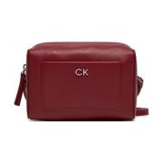 Calvin Klein Daglig kameraväska för kvinnor Red, Dam