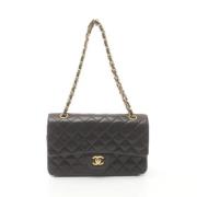 Chanel Vintage Pre-owned Laeder axelremsvskor Black, Dam