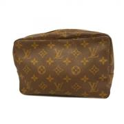 Louis Vuitton Vintage Pre-owned Tyg louis-vuitton-vskor Brown, Dam