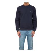 Hugo Boss Blå Sweatshirt Casual Urban Stil Blue, Herr