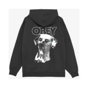 Obey Stiligt Sweatshirt för Män och Kvinnor Black, Herr