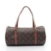 Louis Vuitton Vintage Pre-owned Canvas louis-vuitton-vskor Brown, Dam