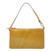 Louis Vuitton Vintage Pre-owned Laeder louis-vuitton-vskor Beige, Dam